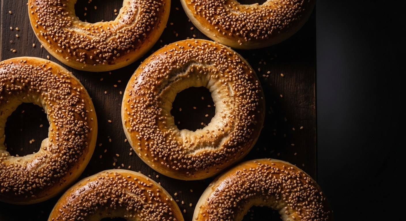 Greek Sesame Bread Rings