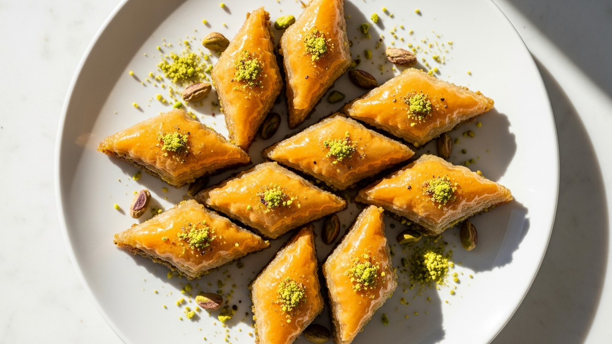 Honey & Walnut Baklava - The Fine Source