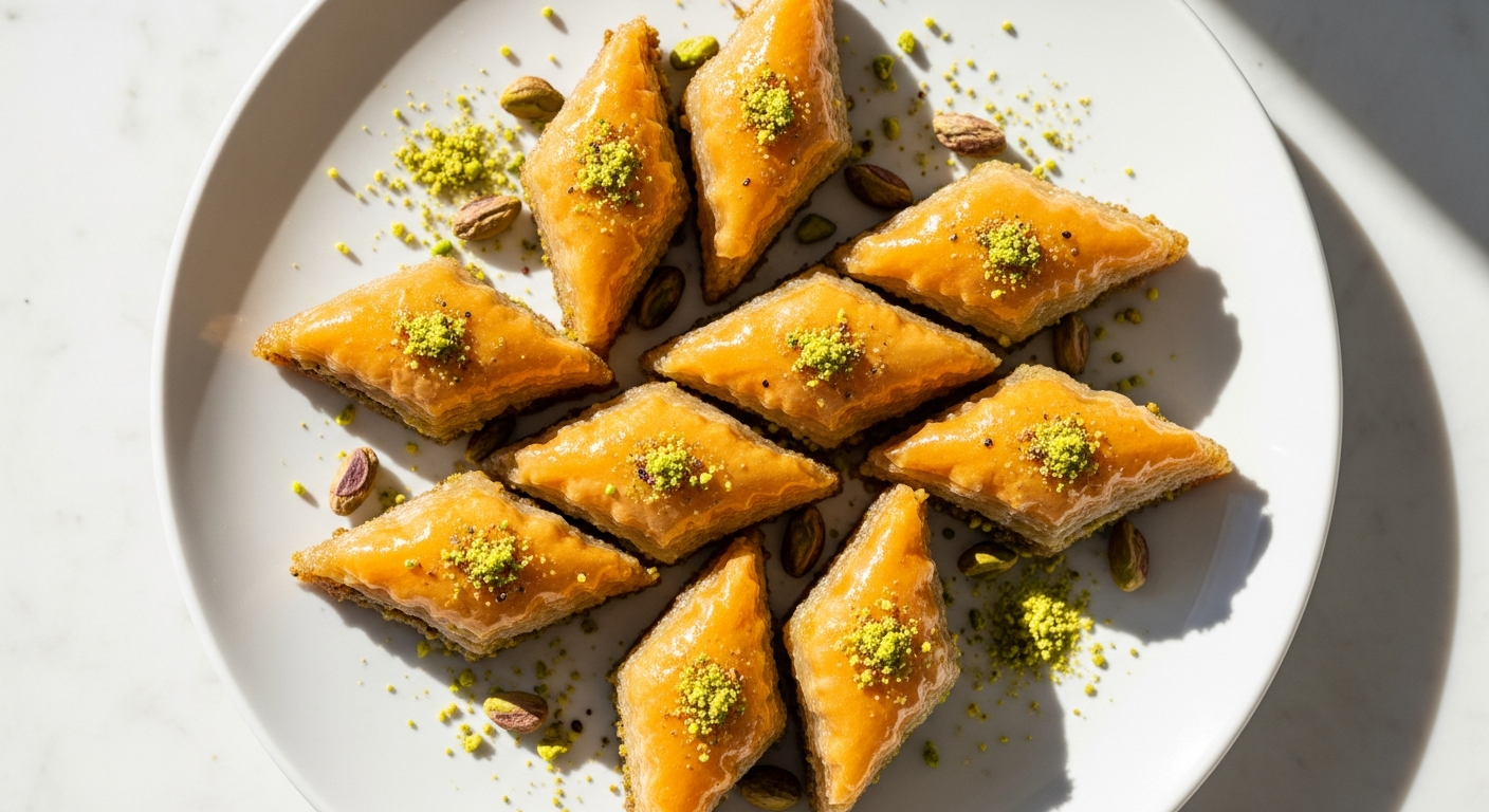 Honey & Walnut Baklava - The Fine Source