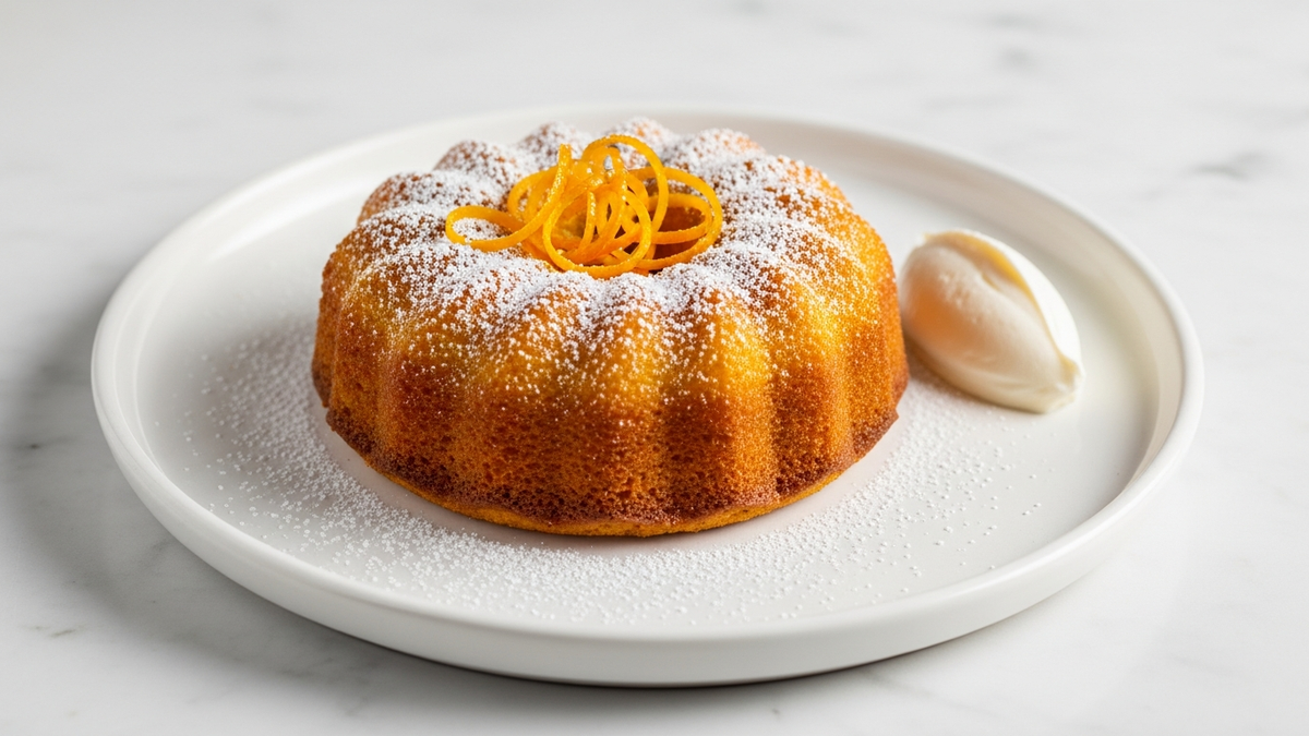 Olive Oil & Citrus Polenta Cake - The Fine Source