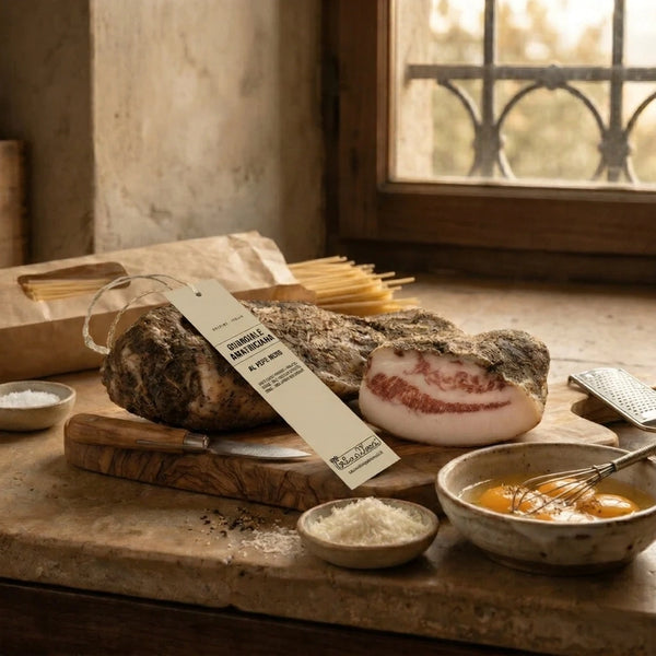 Pedrazzoli Organic Guanciale, Amatriciana al Pepe Nero