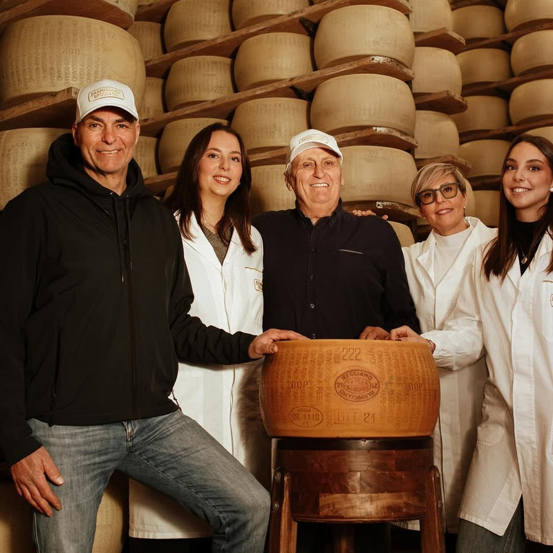 Dall'Aglio Parmigiano Reggiano serving